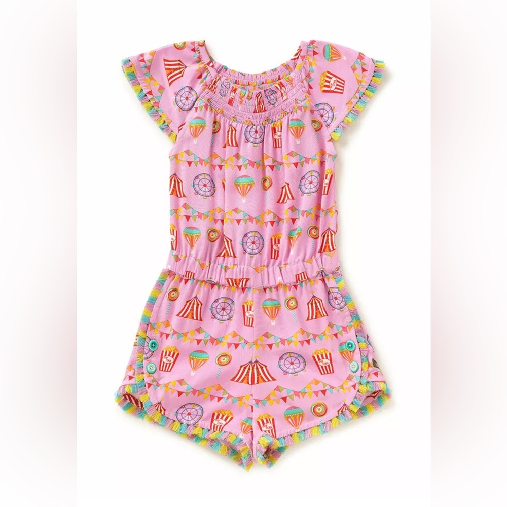 Girls Matilda Jane lets go together Carnival Fun Romper size 10